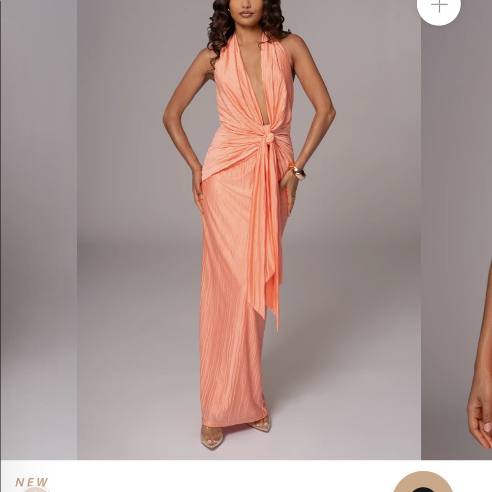 JLUX label Peach Under the Moonlight Dress